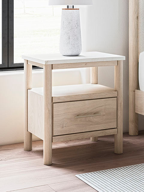 Cadmori Light Brown Nightstand