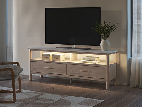 Cadmori Light Brown 72" TV Stand