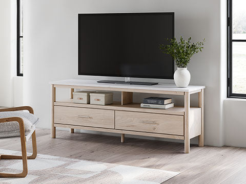 Cadmori Light Brown 72" TV Stand