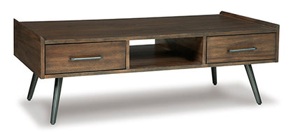 Calmoni Brown Coffee Table
