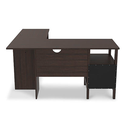 Camiburg Warm Brown 2-Piece Home Office Desk