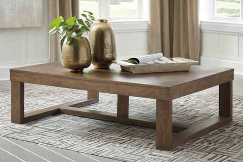 Cariton Grayish Brown Coffee Table