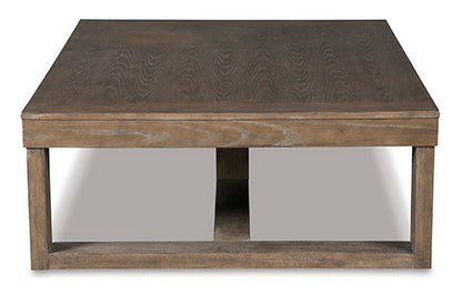 Cariton Grayish Brown Coffee Table