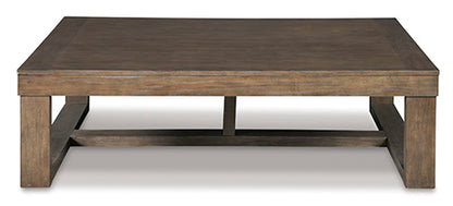 Cariton Grayish Brown Coffee Table