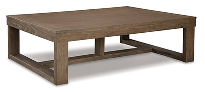 Cariton Grayish Brown Coffee Table