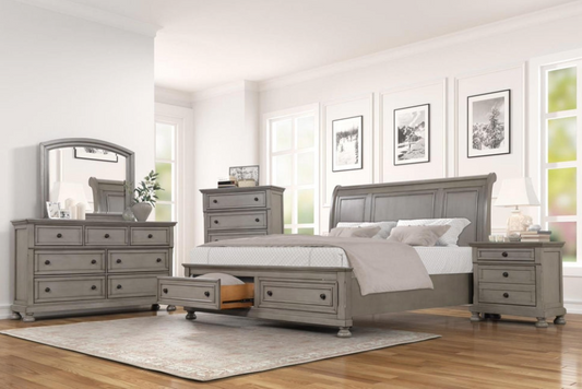 Carson Gray Bedroom Set Package by Massa Gallery