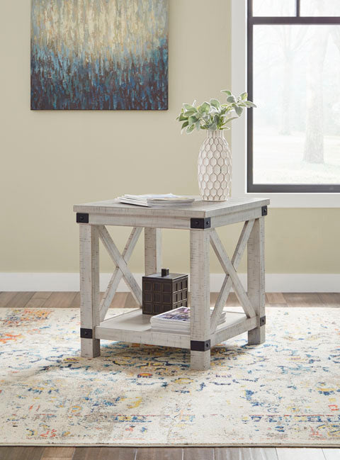 Carynhurst Whitewash End Table