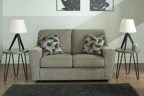 Cascilla Pewter Loveseat