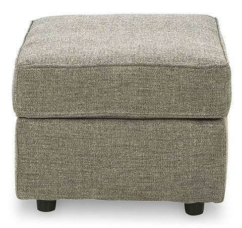 Cascilla Pewter Ottoman