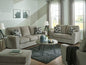 Cascilla Pewter Sofa and Loveseat Set