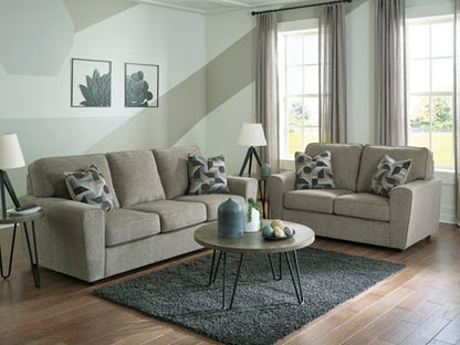 Cascilla Pewter Sofa and Loveseat Set
