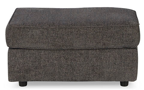 Cascilla Slate Gray Ottoman