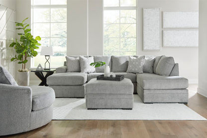 Casselbury Cement Ottoman With Storage