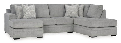 Casselbury Cement 2-Piece Sectional with Chaise