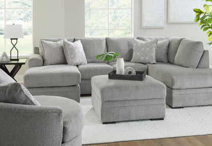 Casselbury Cement 2-Piece Sectional with Chaise