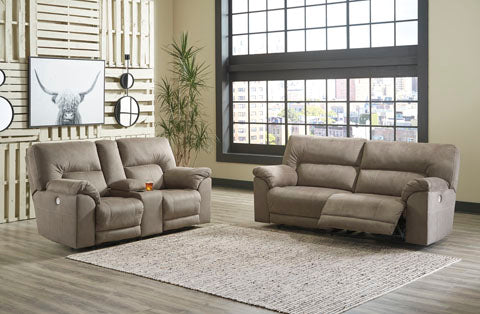 Cavalcade Slate Power Reclining Sofa