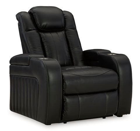 Caveman Den Midnight Power Recliner