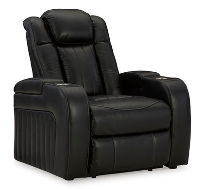Caveman Den Midnight Power Recliner