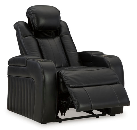 Caveman Den Midnight Power Recliner