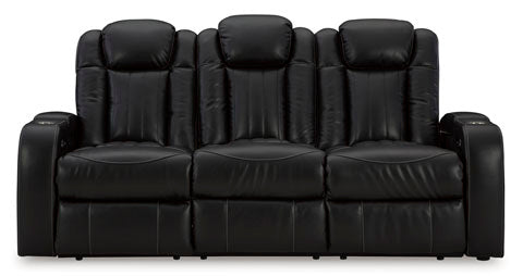 Caveman Den Midnight Power Reclining Sofa