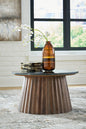 Ceilby Black and Brown Accent Coffee Table