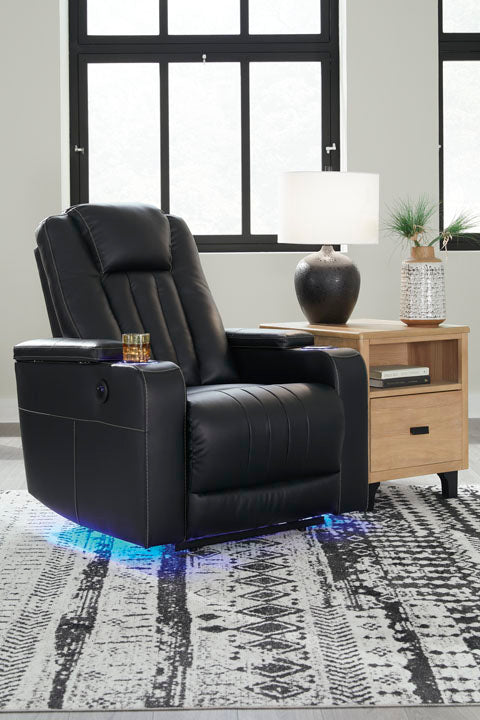 Center Point Black Power Recliner