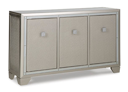 Chaseton Champagne Accent Cabinet