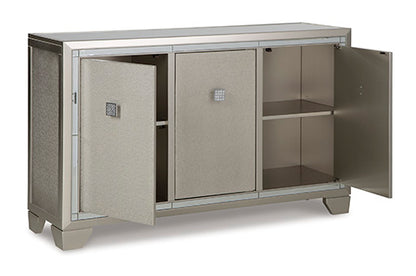 Chaseton Champagne Accent Cabinet