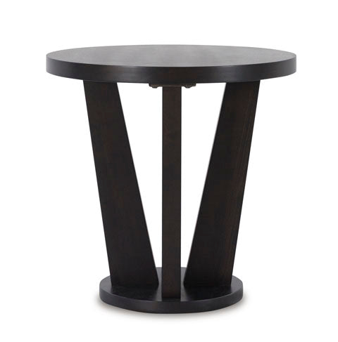 Chasinfield Dark Brown End Table