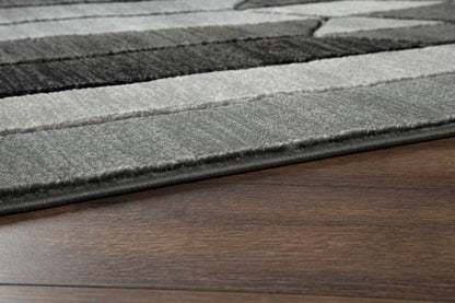 Chayse Black & Gray Rug