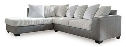 Clairette Court 2-Piece Sectional with Chaise