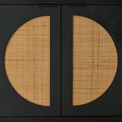 Cliffiings Black Accent Cabinet