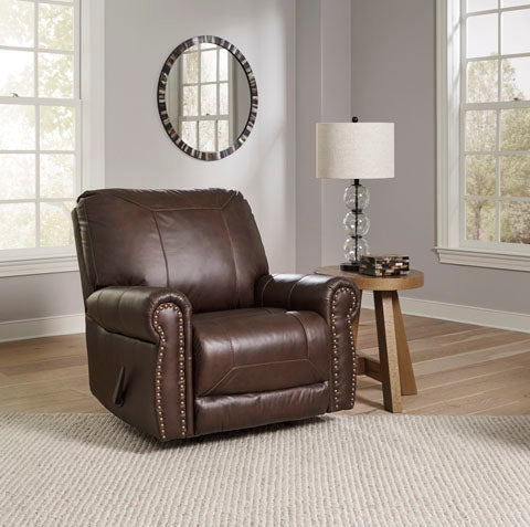 Colleton Dark Brown Rocker Recliner