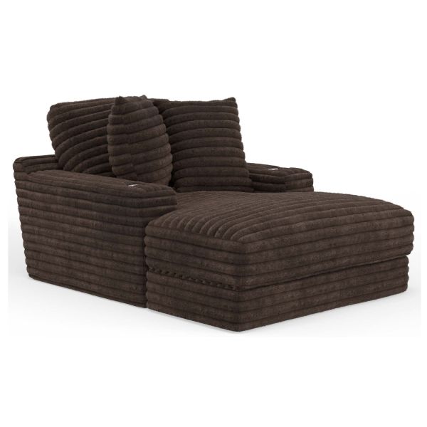 Catnapper Comfrey Chocolate Chaise Lounge