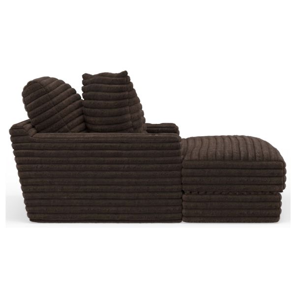 Catnapper Comfrey Chocolate Chaise Lounge