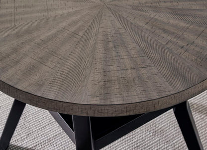 Corloda Two-Tone Dining Table and 4 Chairs Set