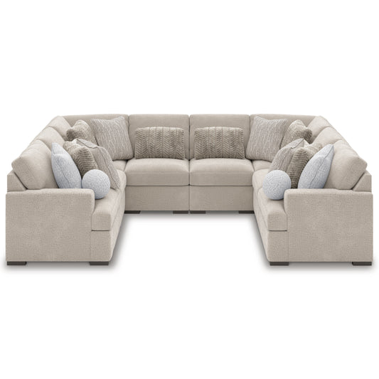 Cuddle Plush Artic 8-Piece Sectional