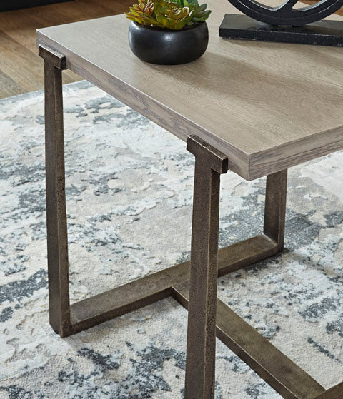 Dalenville Gray End Table