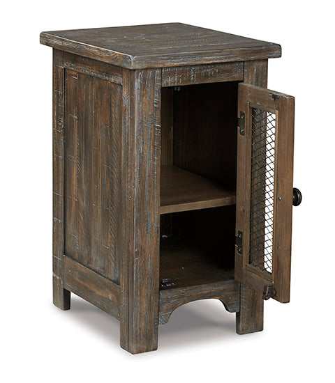 Danell Ridge Brown Chairside End Table