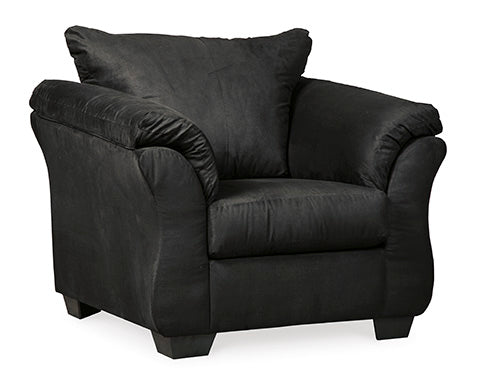 Darcy Black Accent Chair