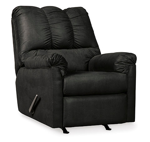 Darcy Black Rocker Recliner