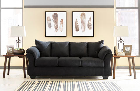 Darcy Black Sofa