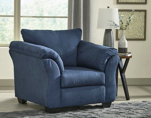 Darcy Blue Accent Chair