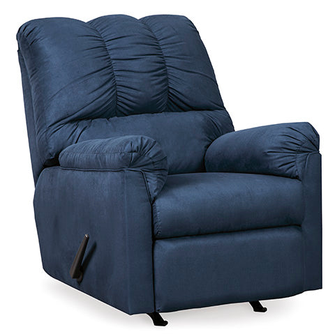 Darcy Blue Rocker Recliner