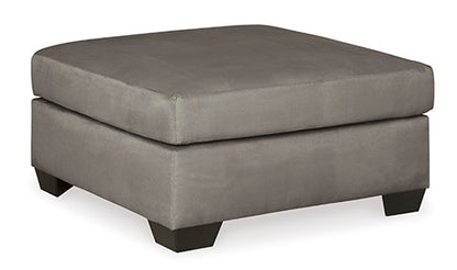 Darcy Cobblestone Ottoman