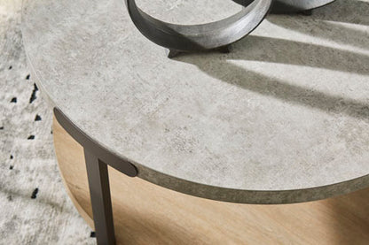 Darthurst Light Brown Coffee and End Tables Set