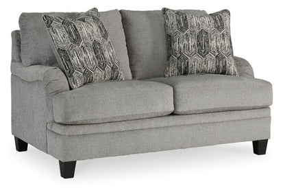 Davinca Charcoal Loveseat