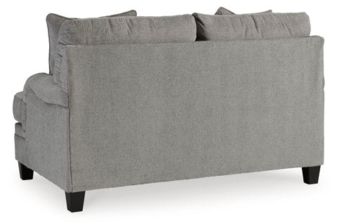 Davinca Charcoal Loveseat