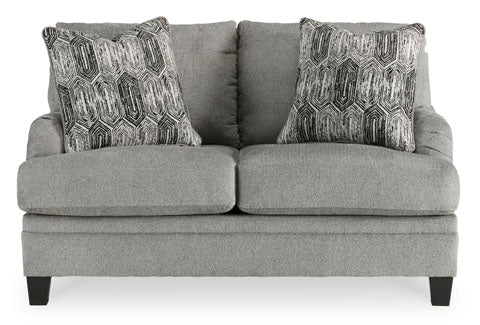 Davinca Charcoal Loveseat