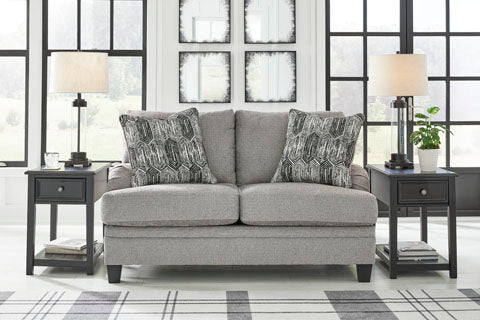 Davinca Charcoal Loveseat